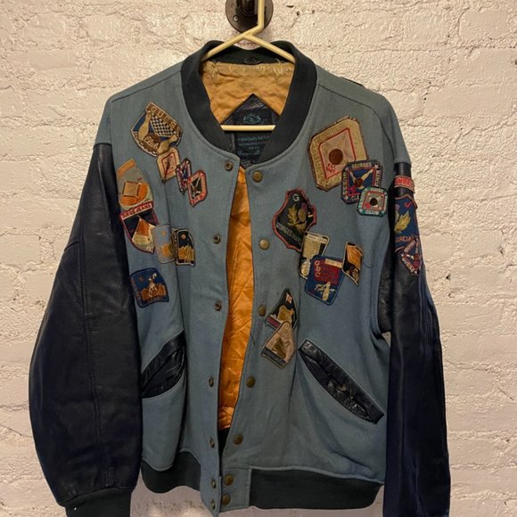 Vintage Guess Varsity Jacket - Picture 4 of 4